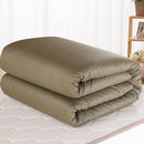 Plain Solid Sage Green Cotton Quilt Cover Bed Duvet Cover , 210cmx150cm, for Shcool, Dormitory, Hotel