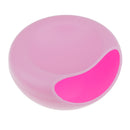 Durable Creative Fashionable Small Lazy Double-Decked Box Plastic Sundry Snack Junk Fruit Serving Tray Pink