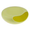 Durable Creative Fashionable Big Lazy Double-Decked Box Plastic Sundry Snack Junk Fruit Serving Tray Stuff Divide Tray Green