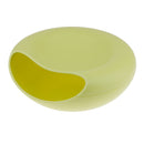 Durable Creative Fashionable Big Lazy Double-Decked Box Plastic Sundry Snack Junk Fruit Serving Tray Stuff Divide Tray Green
