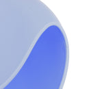 Durable Creative Fashionable Big Lazy Double-Decked Box Plastic Sundry Snack Junk Fruit Serving Tray Blue