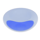 Durable Creative Fashionable Big Lazy Double-Decked Box Plastic Sundry Snack Junk Fruit Serving Tray Blue