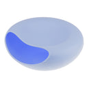 Durable Creative Fashionable Big Lazy Double-Decked Box Plastic Sundry Snack Junk Fruit Serving Tray Blue