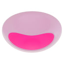 Durable Creative Fashionable Big Lazy Double-Decked Box Plastic Sundry Snack Junk Fruit Serving Tray Stuff Divide Tray Pink