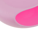 Durable Creative Fashionable Big Lazy Double-Decked Box Plastic Sundry Snack Junk Fruit Serving Tray Stuff Divide Tray Pink