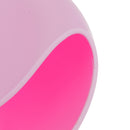 Durable Creative Fashionable Big Lazy Double-Decked Box Plastic Sundry Snack Junk Fruit Serving Tray Stuff Divide Tray Pink