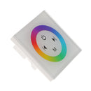 Wall Mounted 5050 3528 SMD RGB Strip Light Glass Touch Switch Panel Led Dimmer Controller DC12V-24V