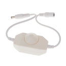 LED Light Switch Stepless Dimmer Controller for SMD 050 3528 Single Color LED Strip Lights, DC 12V -24V