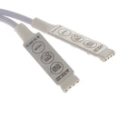 2-Piece 3 Keys IR Remote Control Controller for RGB 5050 LED Light Strip 12-24V, 3 Buttons --Mode/DEMO, Speed, Color