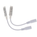 2-Piece 3 Keys IR Remote Control Controller for RGB 5050 LED Light Strip 12-24V, 3 Buttons --Mode/DEMO, Speed, Color