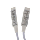 2-Piece 3 Keys IR Remote Control Controller for RGB 5050 LED Light Strip 12-24V, 3 Buttons --Mode/DEMO, Speed, Color