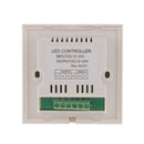 Wireless Wall Mount Light Switch Touch Controlled RGB LED dimmer for DC12V/24V LED Strip Lights DC12V/24V, 9x9x4cm