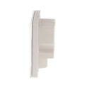 Wireless Wall Mount Light Switch Touch Controlled RGB LED dimmer for DC12V/24V LED Strip Lights DC12V/24V, 9x9x4cm