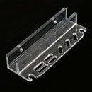 Acrylic Aquarium Maintenance Aquascaping Kits Storage Rack Tweezer Scissor Spatula Holder with Screws, Tank Mounted
