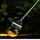 65cm Detachable Stainless Steel Algae Cleaning Tool Scraper Blade Scrubber for Aquarium Planted Tank Glass Cleaning