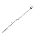 65cm Detachable Stainless Steel Algae Cleaning Tool Scraper Blade Scrubber for Aquarium Planted Tank Glass Cleaning
