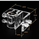 12mm/16mm Aquarium Tube Hose Pipe Holder Fixation Clip Fish Tank Aquarium Mounted, Acrylic