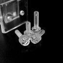 12mm/16mm Aquarium Tube Hose Pipe Holder Fixation Clip Fish Tank Aquarium Mounted, Acrylic