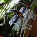 12mm/16mm Aquarium Tube Hose Pipe Holder Fixation Clip Fish Tank Aquarium Mounted, Acrylic