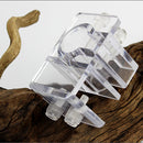 12mm/16mm Aquarium Tube Hose Pipe Holder Fixation Clip Fish Tank Aquarium Mounted, Acrylic