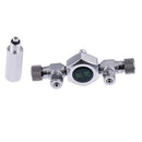 2-Way Stainless Steel Aquarium CO2 Splitter Regulator Check Valve