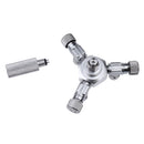 3-Way Stainless Steel Aquarium CO2 Splitter Regulator Check Valve