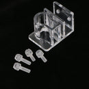 Set Of Mirror Polished Easy To Clean Pipe Inflow With Pipe Outflow + Pipe Fixation Holder For Aquarium Plant Tank 12mm