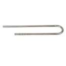 Set Of Mirror Polished Easy To Clean Pipe Inflow With Pipe Outflow + Pipe Fixation Holder For Aquarium Plant Tank 12mm
