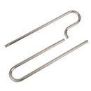 Set Of Mirror Polished Easy To Clean Pipe Inflow With Pipe Outflow + Pipe Fixation Holder For Aquarium Plant Tank 12mm