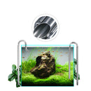 Set Of Mirror Polished Easy To Clean Pipe Inflow With Pipe Outflow + Pipe Fixation Holder For Aquarium Plant Tank 12mm