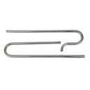 Set Of Mirror Polished Easy To Clean Pipe Inflow + Pipe Outflow + Pipe Fixation Holder For Aquarium Plant Tank 16mm