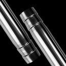 Set Of Mirror Polished Easy To Clean Pipe Inflow + Pipe Outflow + Pipe Fixation Holder For Aquarium Plant Tank 12mm