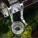 2 Piece Aquarium Water Tube Surface Skimmer Filter Outflow and Inflow Pipe Tubing with Screws, 12mm and 16mm, Tank Mounted
