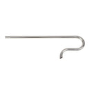 Set 2 Piece Stainless Steel Aquarium Water Pipes Outflow & Inflow Set Tubing Pipe for 12mm and 16mm Hose, Plant Tank kits