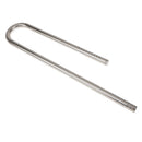 Set 2 Piece Stainless Steel Aquarium Water Pipes Outflow & Inflow Set Tubing Pipe for 12mm and 16mm Hose, Plant Tank kits