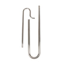 Set 2 Piece Stainless Steel Aquarium Water Pipes Outflow & Inflow Set Tubing Pipe for 12mm and 16mm Hose, Plant Tank kits