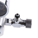 Dual-Gauge CO2 Regulator Carbon Dioxide Pressure Reducer with Adjustable Valve and Bubble Counter