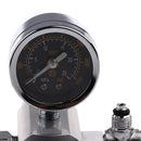 Dual-Gauge CO2 Regulator Carbon Dioxide Pressure Reducer with Adjustable Valve and Bubble Counter