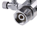 Dual-Gauge CO2 Regulator Carbon Dioxide Pressure Reducer with Adjustable Valve and Bubble Counter