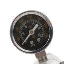 Professional Dual-Gauge CO2 Regulator Meter Carbon Dioxide Pressure Reducer with Solenoid Adjustable Valve and Bubble Counter