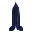 Children Bedroom Decor Bed Canopy Baby Insect Flies Protection Kids Reading Play Portable Tents Cotton Mosquito Net Blue