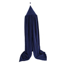 Children Bedroom Decor Bed Canopy Baby Insect Flies Protection Kids Reading Play Portable Tents Cotton Mosquito Net Blue