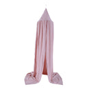 Children Bedroom Decor Bed Canopy Baby Insect Flies Protection Kids Reading Play Portable Tents Cotton Mosquito Net Pink