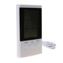 Indoor/Outdoor Big LCD Weather Station Thermometer Hygrometer Temperature Humidity Tester Gauge, with Probe