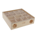 Small Animals Pet Hamster Maze Tunnel Gerbil Rat Mouse Wooden Toys Exercise Toy