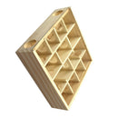 Small Animals Pet Hamster Maze Tunnel Gerbil Rat Mouse Wooden Toys Exercise Toy