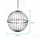 Sphere Feed Dispenser Hanging Ball Toy Guinea Pig Hamster Rat Rabbit Bunny Pet Supply