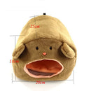 Cute Hammock for Pet Ferret Rat Hamster Parrot Squirrel Hanging Bed BEAR Toy House Brown L