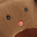 Cute Hammock for Pet Ferret Rat Hamster Parrot Squirrel Hanging Bed BEAR Toy House Brown L