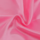 Soft Comfortable Shrink Resistant Solid Color Satin Silk Bedding Duvet Cover+Flat Sheet+Pack of 2PCS Pillow Case FOR 5ft Bed Pink